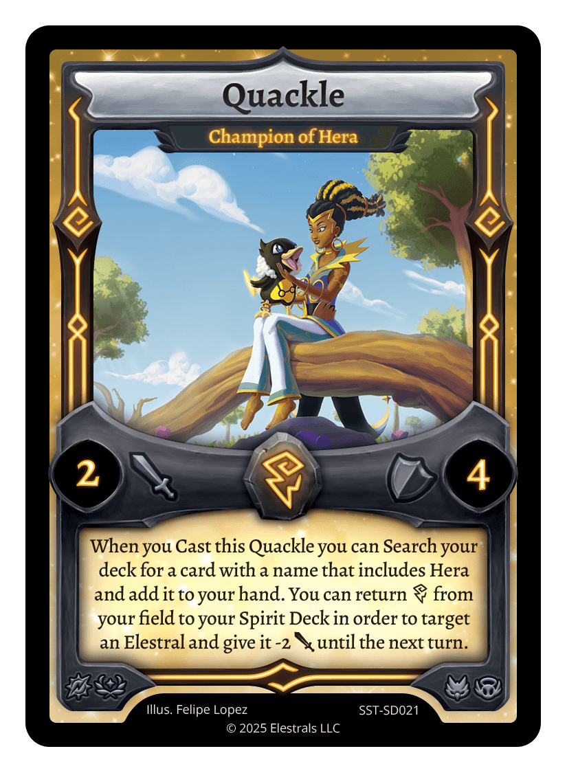 Quackle - Champion of Hera - SST-SD021